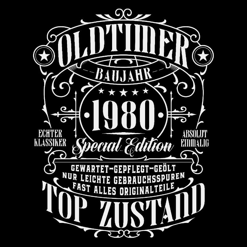Oldtimer 1980 geboren Geburtstag Geschenk
