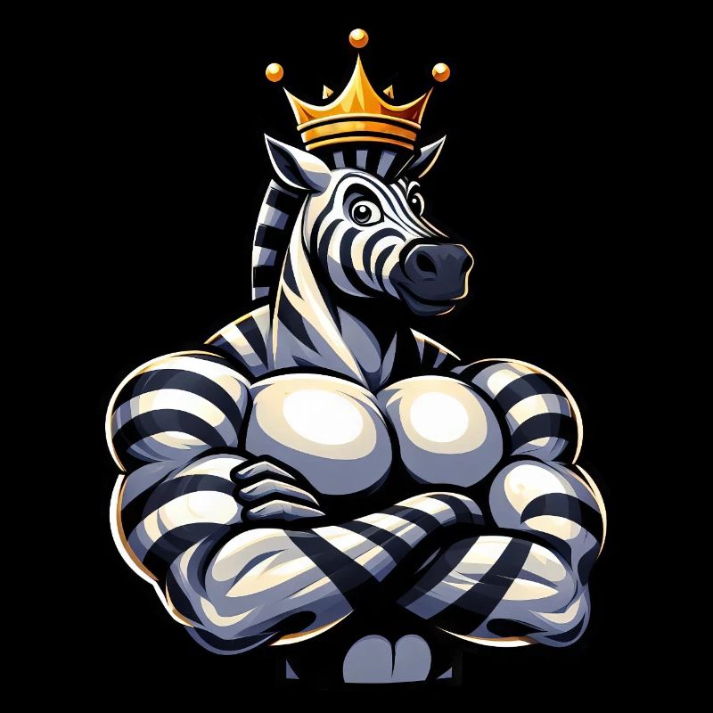 Entraînement de remise en forme Zebra King musclé