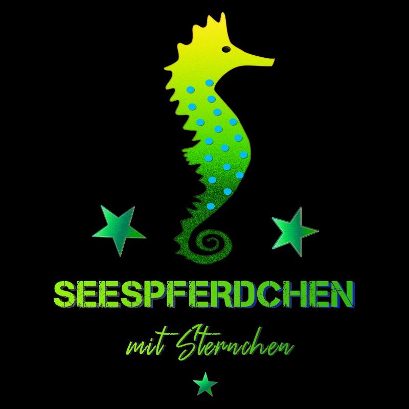 Seepferdchen mit Sternchen Schwimmabzeichen