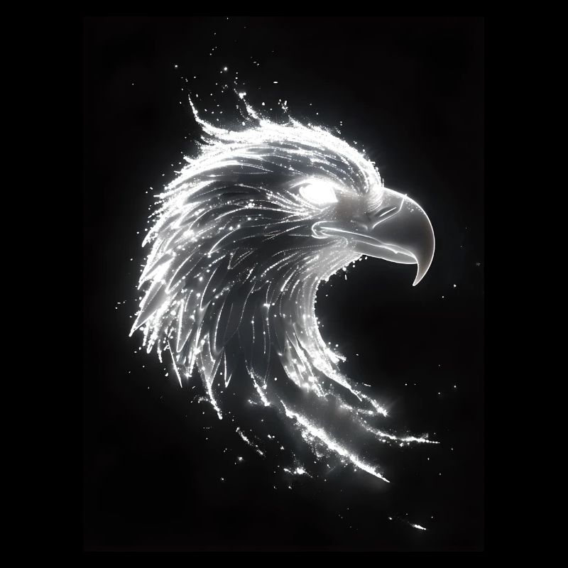 Eagle Silhouette Glow Gift