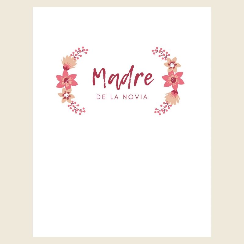 Mère de la mariée florale