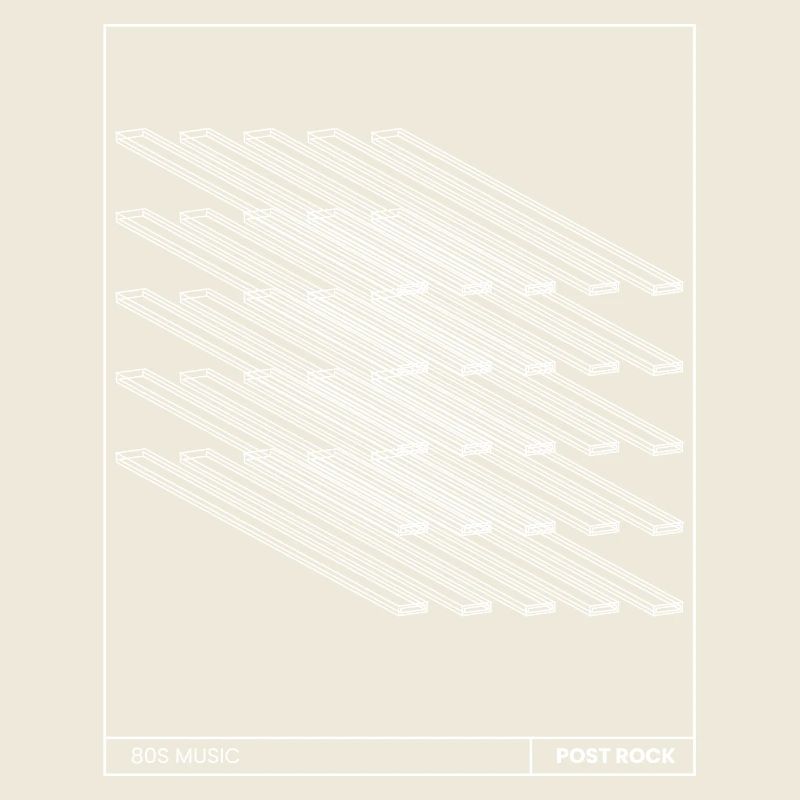 cadeau d'affiche post-rock