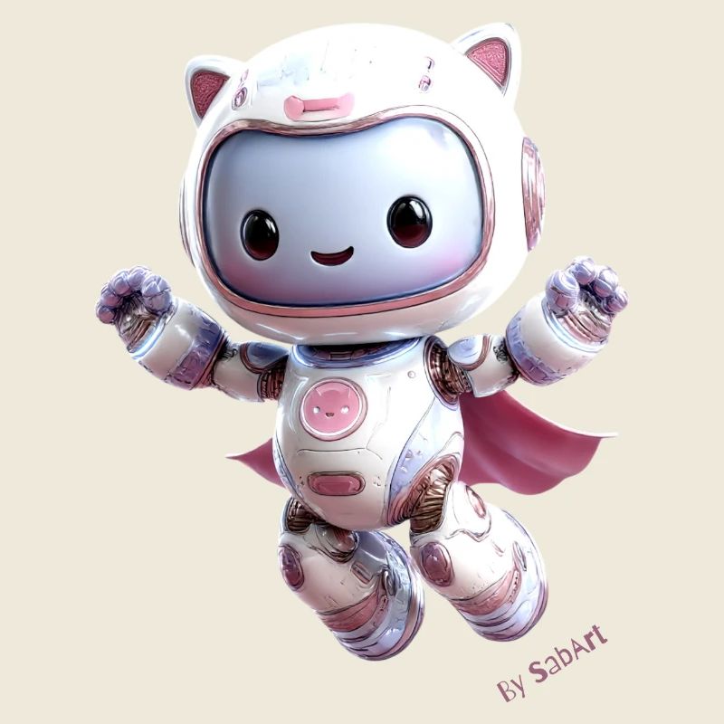 Cute Kitty 3D Volant – Couleurs Pastel