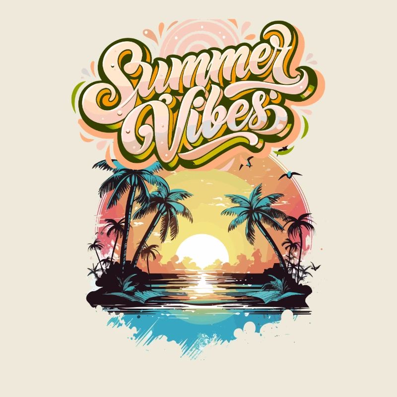 Sommerstimmung Palmen Sunset