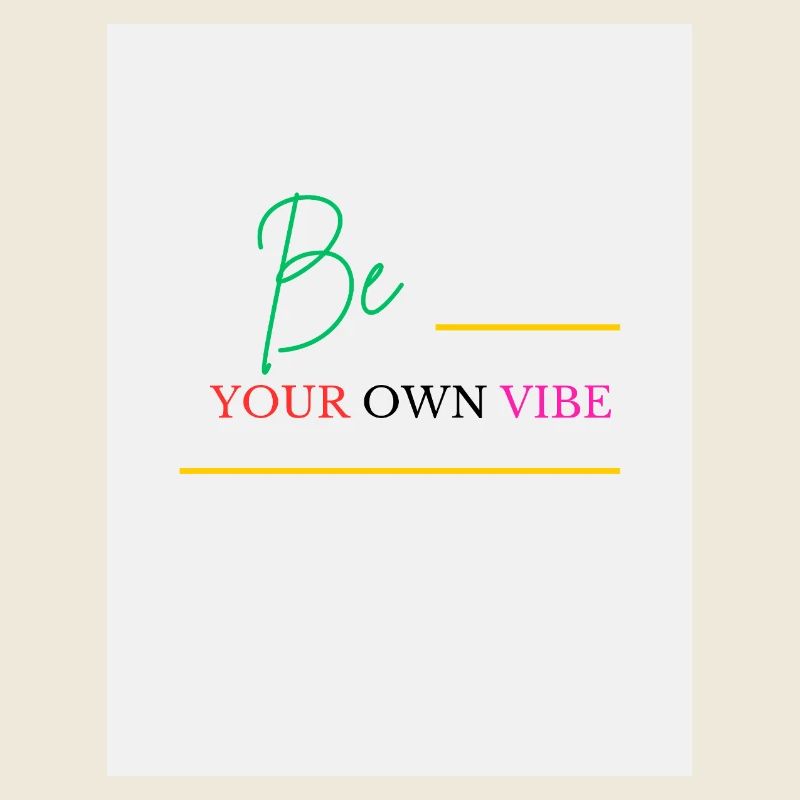 Sei dein eigener Vibe