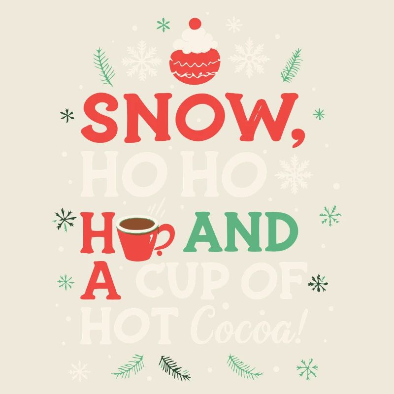Christmas Hot Cocoa Ho Ho Ho