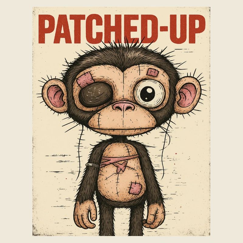 Patchwork Monkey: Patched and Brave