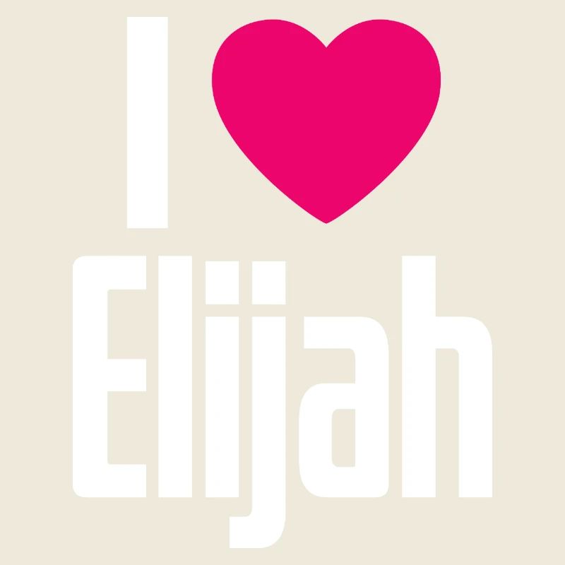 J’aime Elijah Pink Heart J’aime Elijah