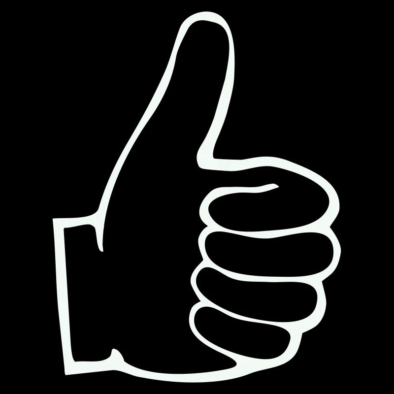 Thumbs Up Outline
