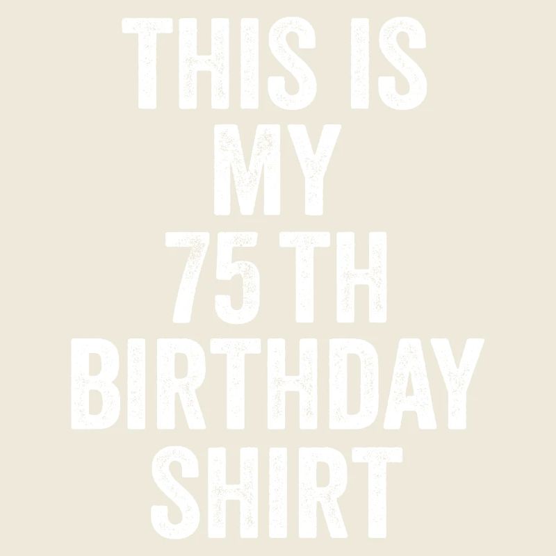 75. Jubiläum 75. Geburtstagsgeschenk – 75. Geburtstagsgeschenk