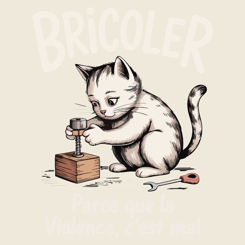 Bricoler, parce que la violence c’est mal