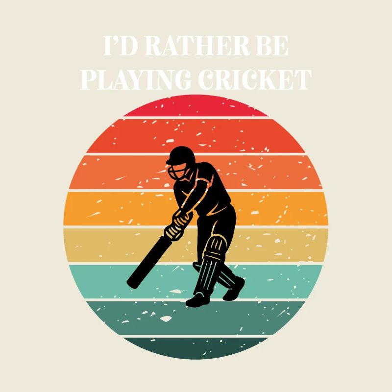 Cricket in der Retro Sun