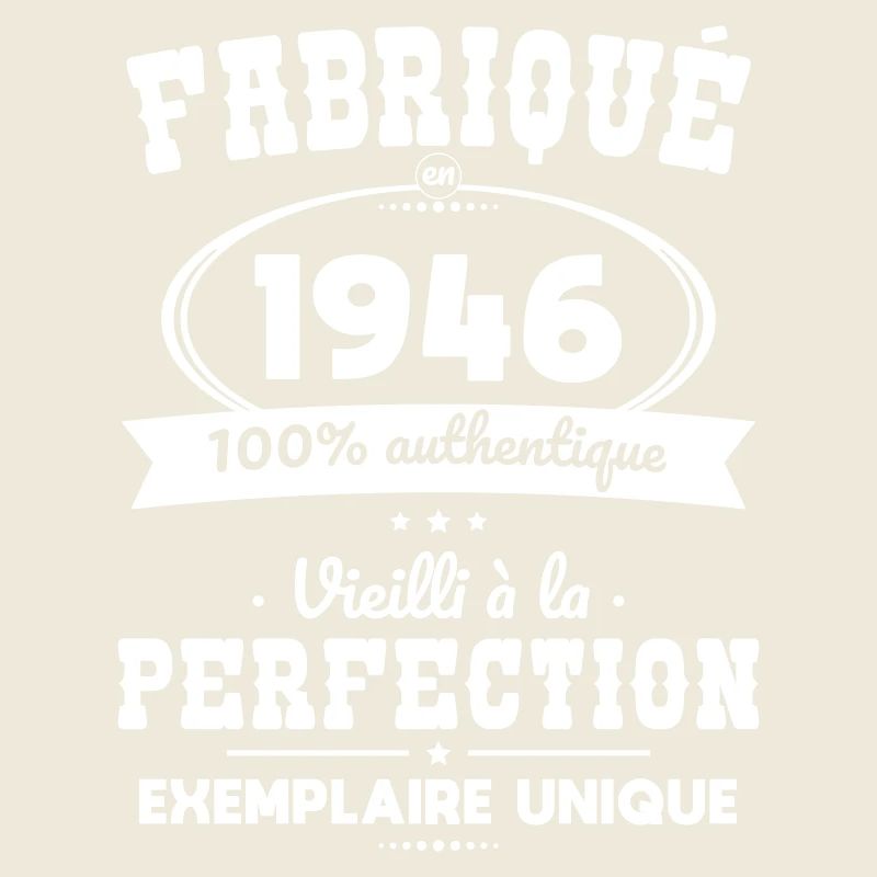 Fabriqué en 1946 – Vieilli à la perfection