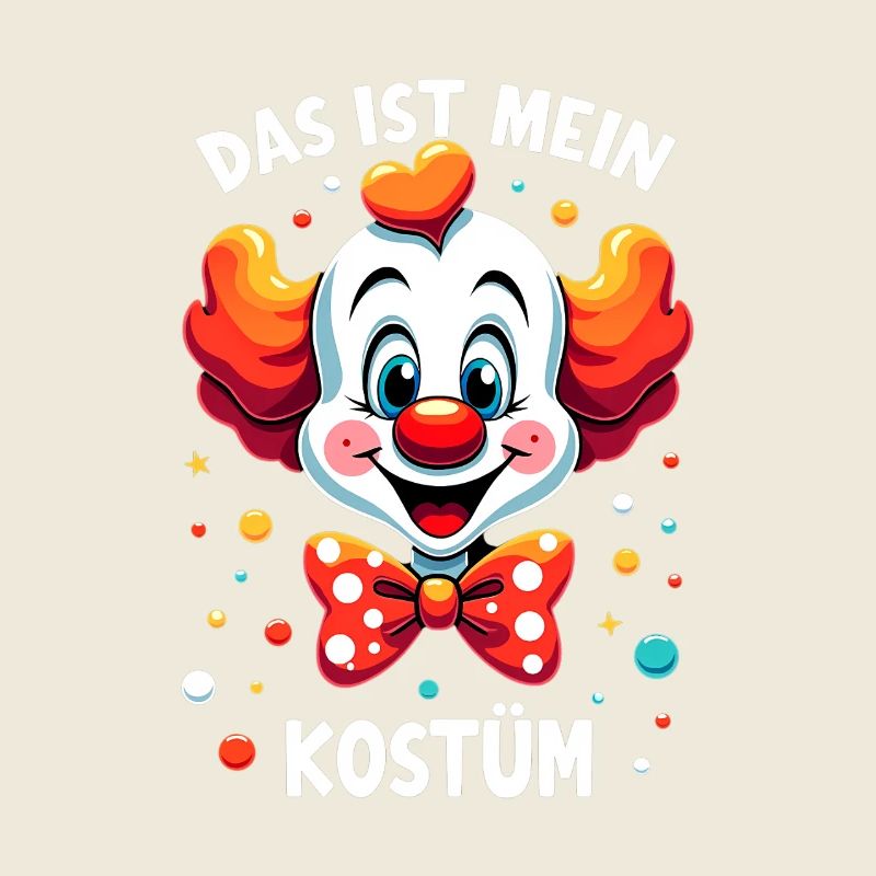 Déguisement de clown de carnaval Carnaval Carnaval