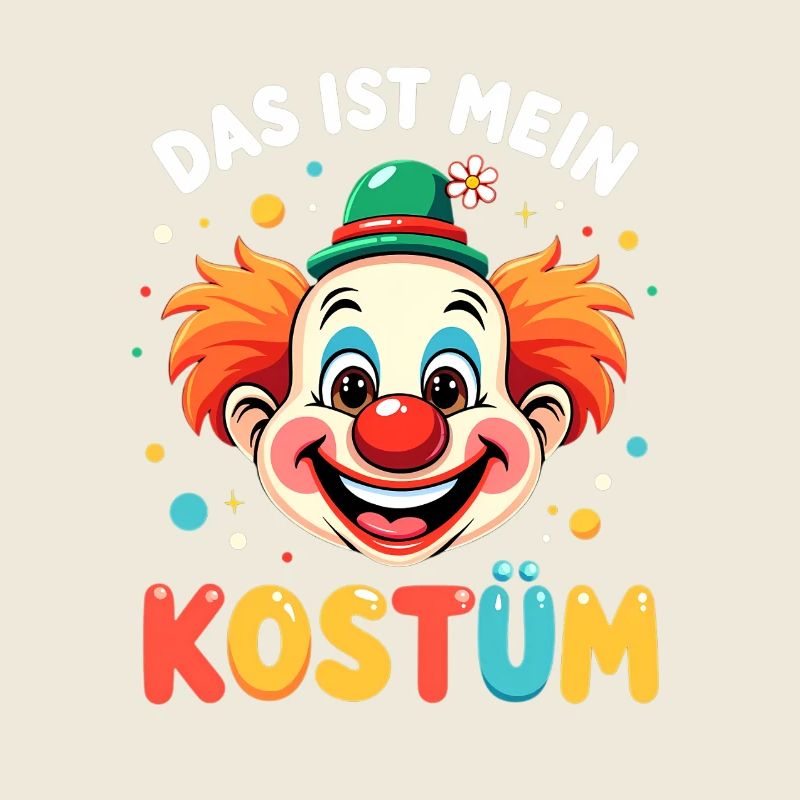 Déguisement de clown de carnaval Carnaval Carnaval