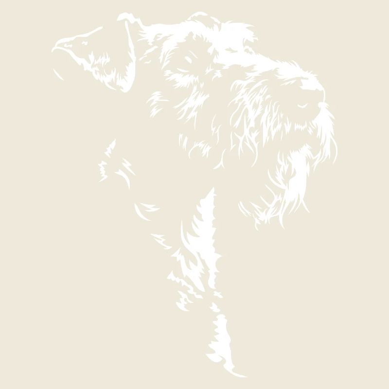 Airedale Terrier Silhouette Hunde Hund Wilsigns