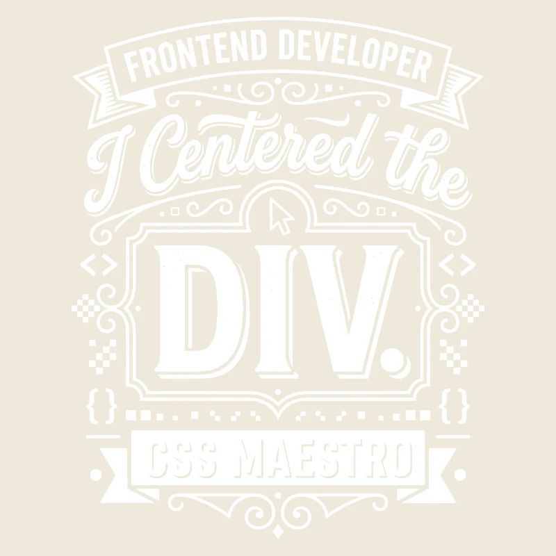 I Centered the Div Vintage Badge