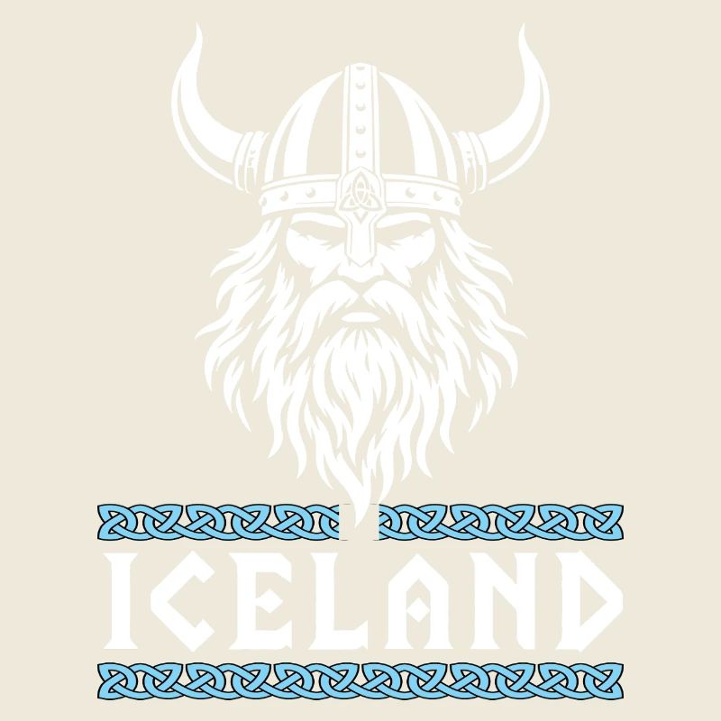 Insel-Wikinger-Nordhelm Odin-Design