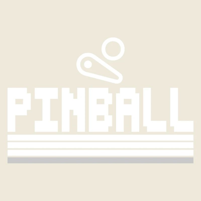 Pinball Pixel flipper blanc flipper player