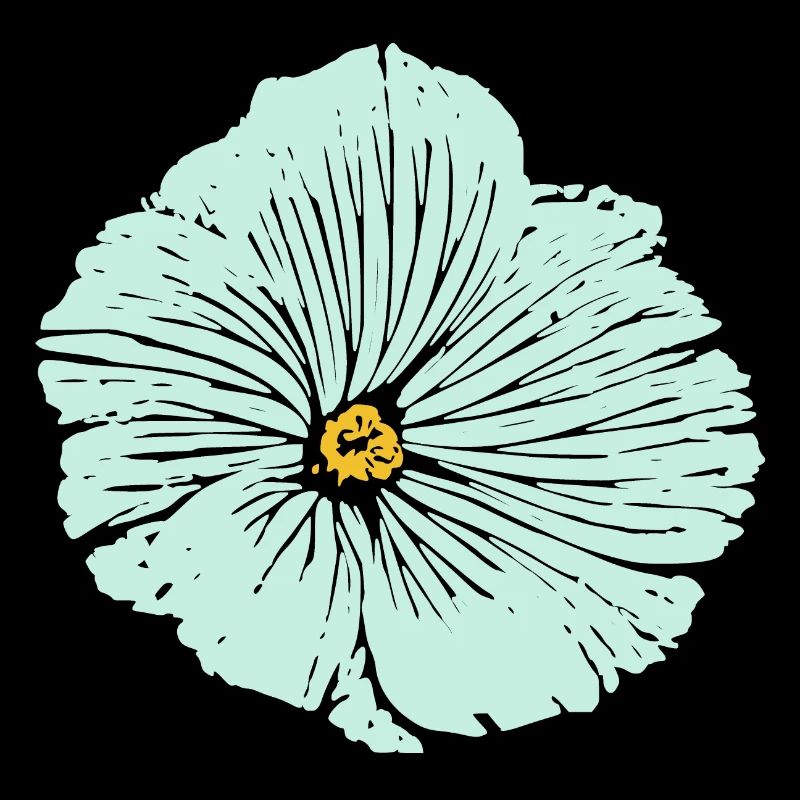 Blume hellblau blaue Blume Malve