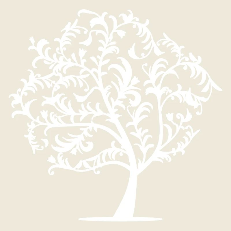 Minimalist Tree Birds Spring Silhouette