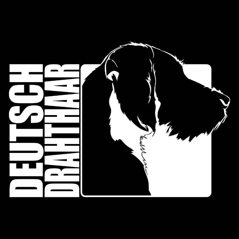 Deutsch Drahthaar Profil Hunde Jagdhund Wilsigns