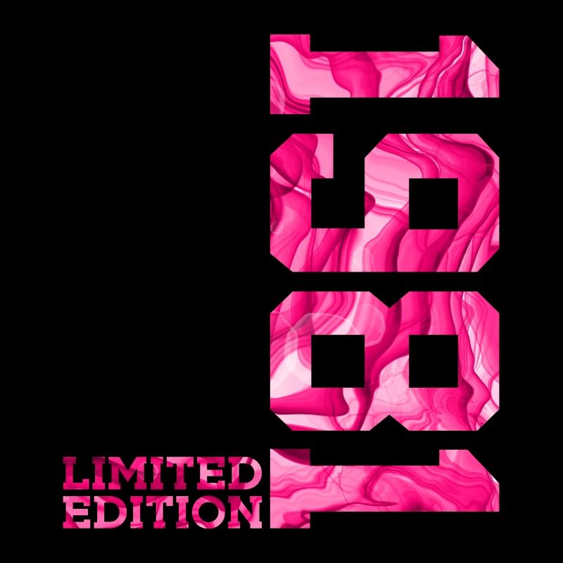 45E ANNIVERSAIRE ÉDITION LIMITÉE ROSE 1981