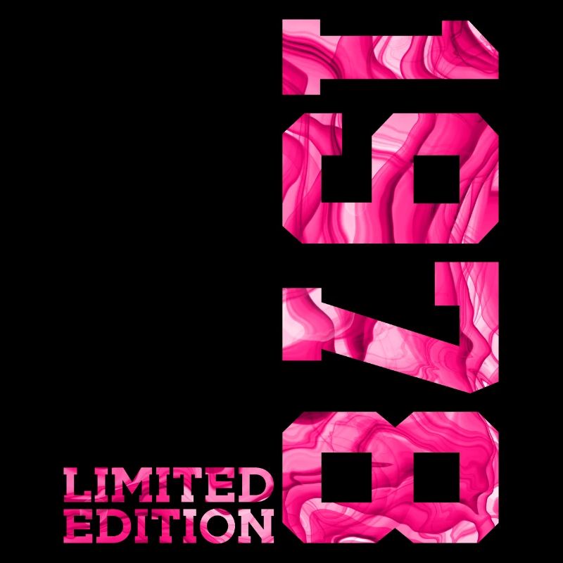 48E ANNIVERSAIRE ÉDITION LIMITÉE ROSE 1978