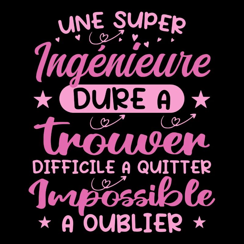 Une Super Ingénieure - Cadeau ingénieure