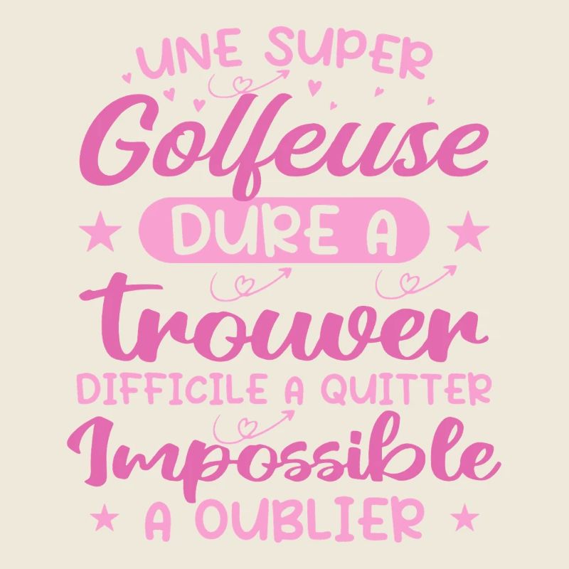 Une Super Golfeuse - Cadeau golfeuse
