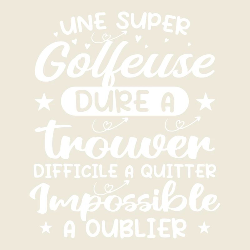 Une Super Golfeuse - Cadeau golfeuse