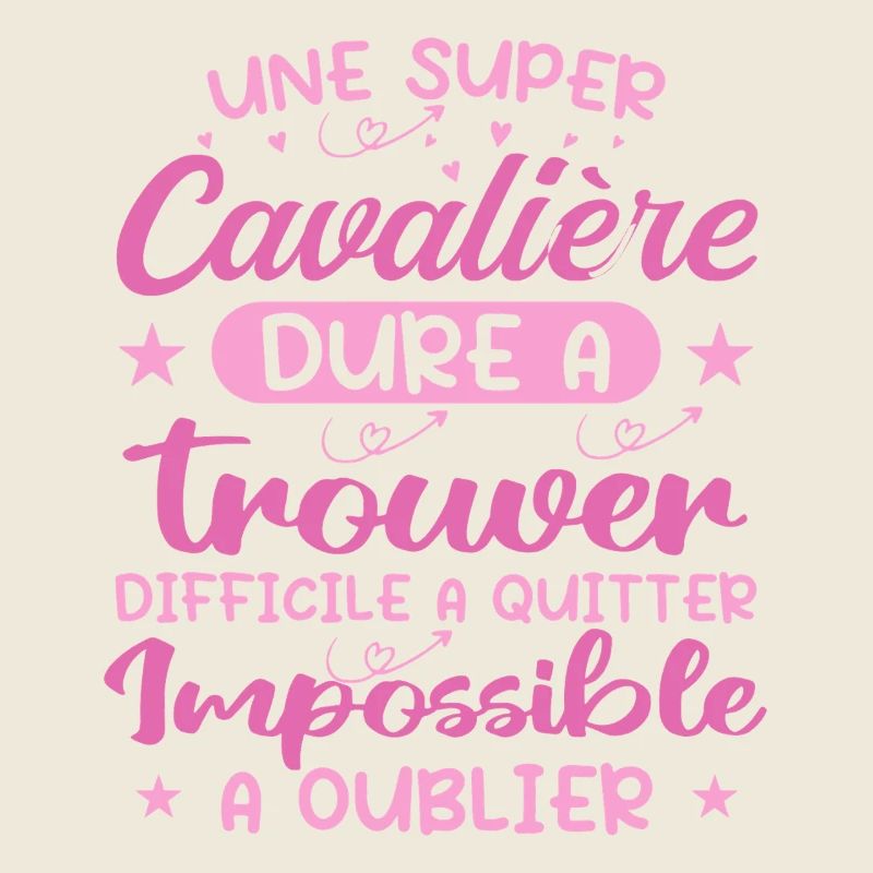 Une Super Cavalière - Cadeau cavalière