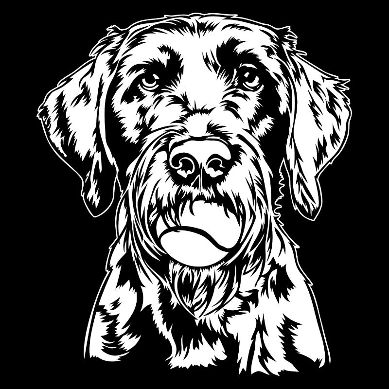 German Wirehaired Ball Ball Junkie Dogs Wilsigns