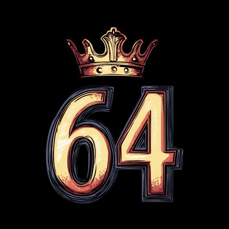 64 Nombre Couronne