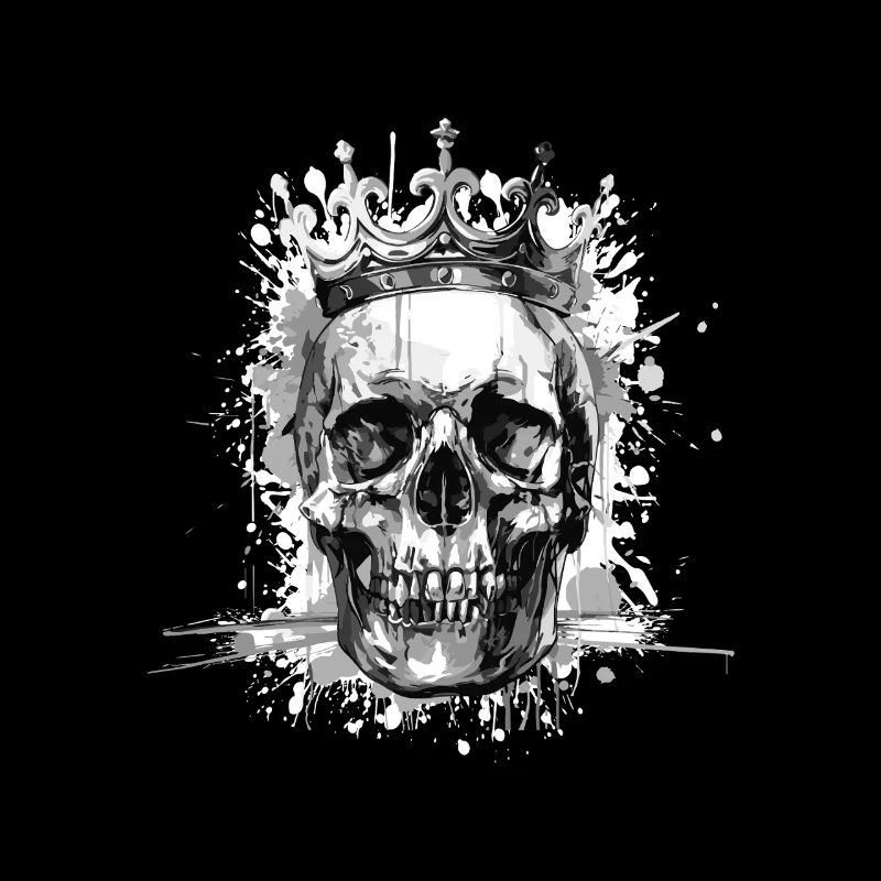 König Totenkopf Krone Royal