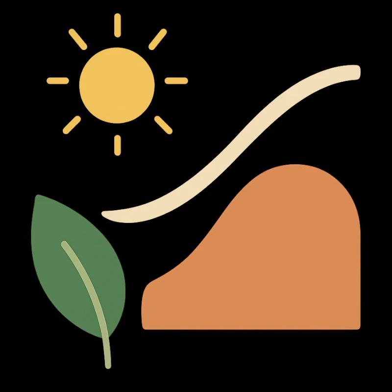 Stylized abstract nature