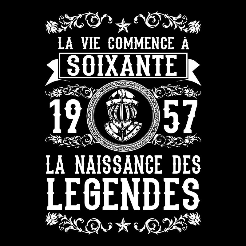 1957 - 60 ans - Légendes - 2017