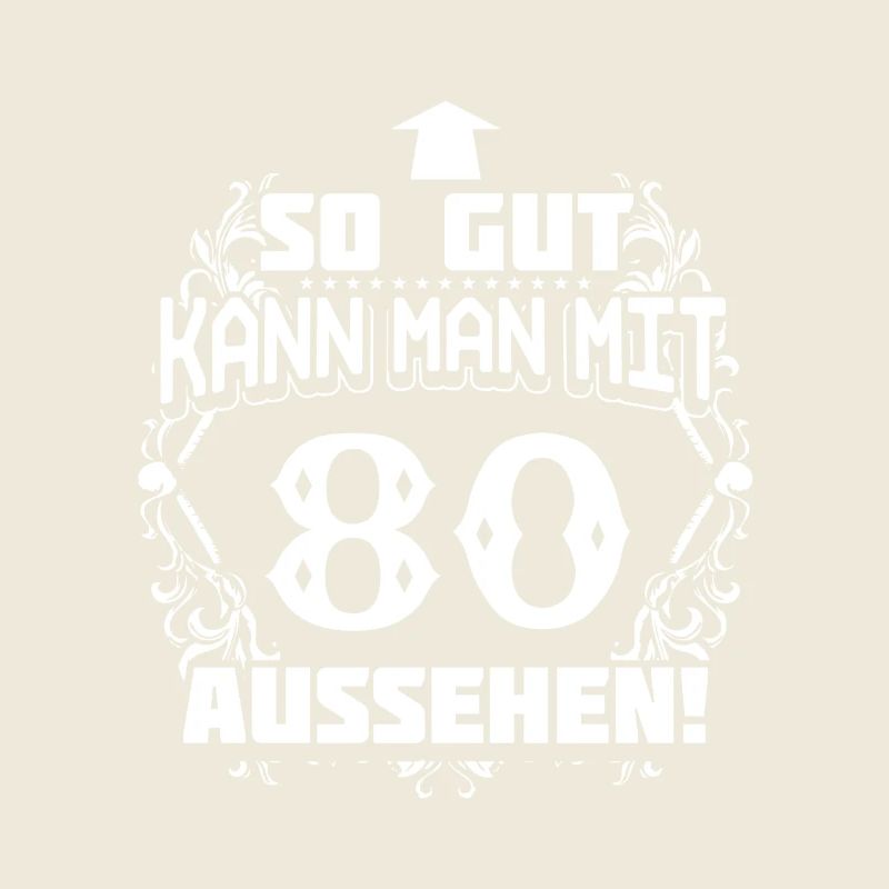 80 - anniversaire - bonne mine - DE