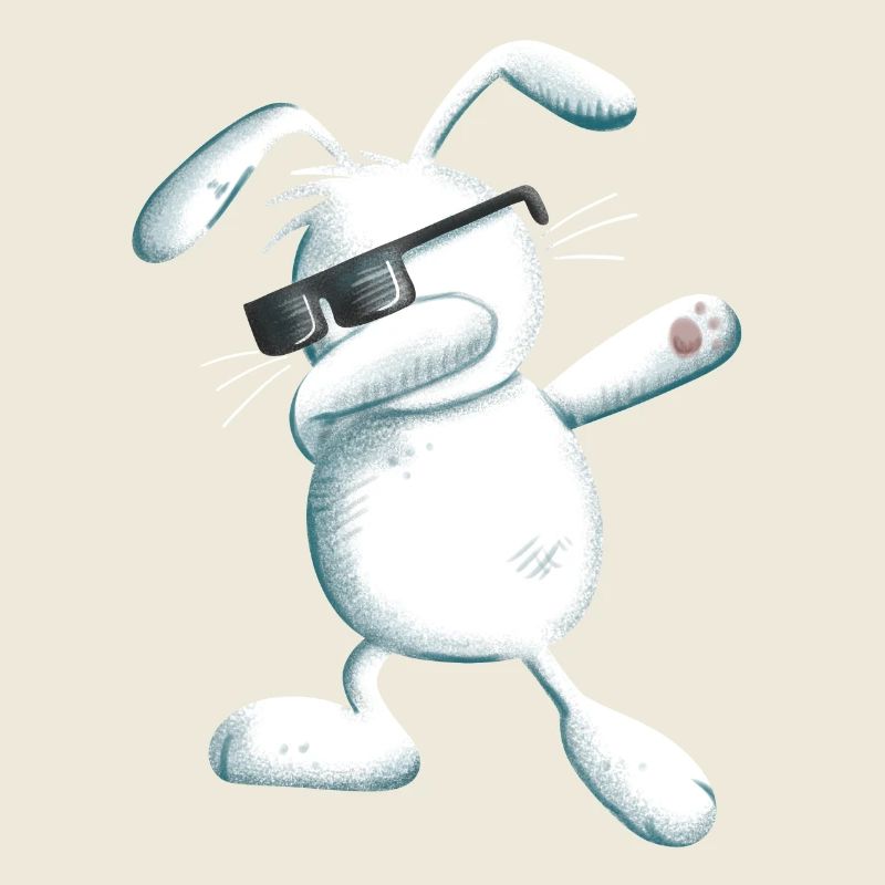 Dab Dance Bunny I Dabbing I Easter Gift