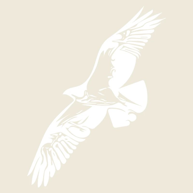 Eagle in gliding for bird lovers and falconers