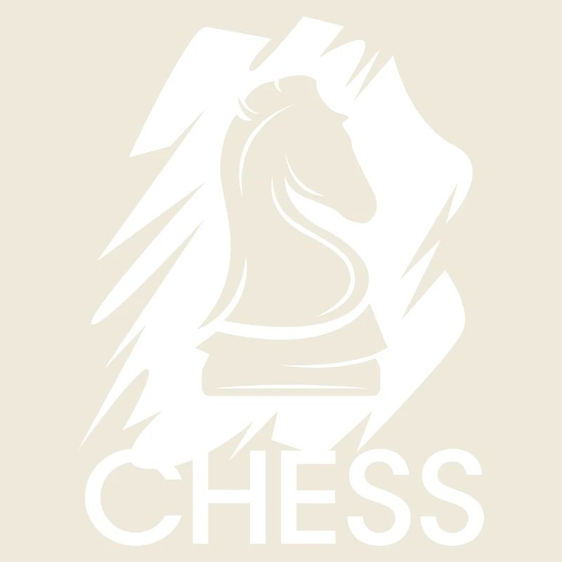 Icône d’échecs logo du club icône graphique de l’équipe