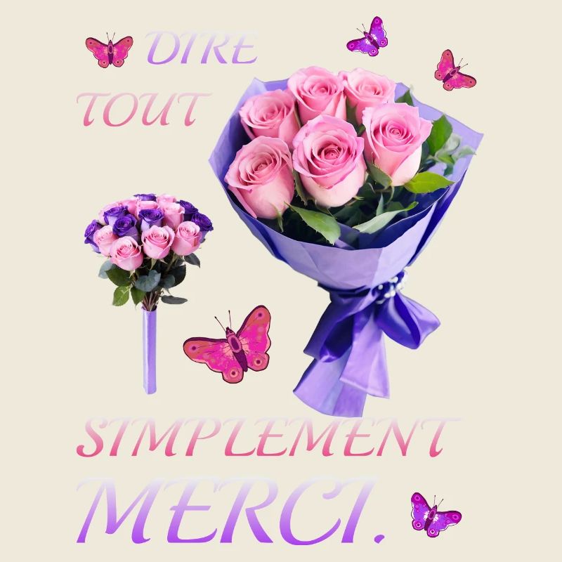 Dites simplement merci.