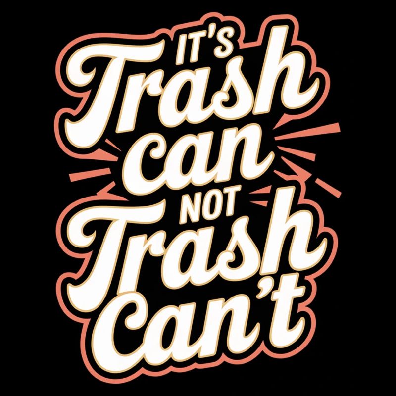 It's Trash Can Not Trash Can't 8