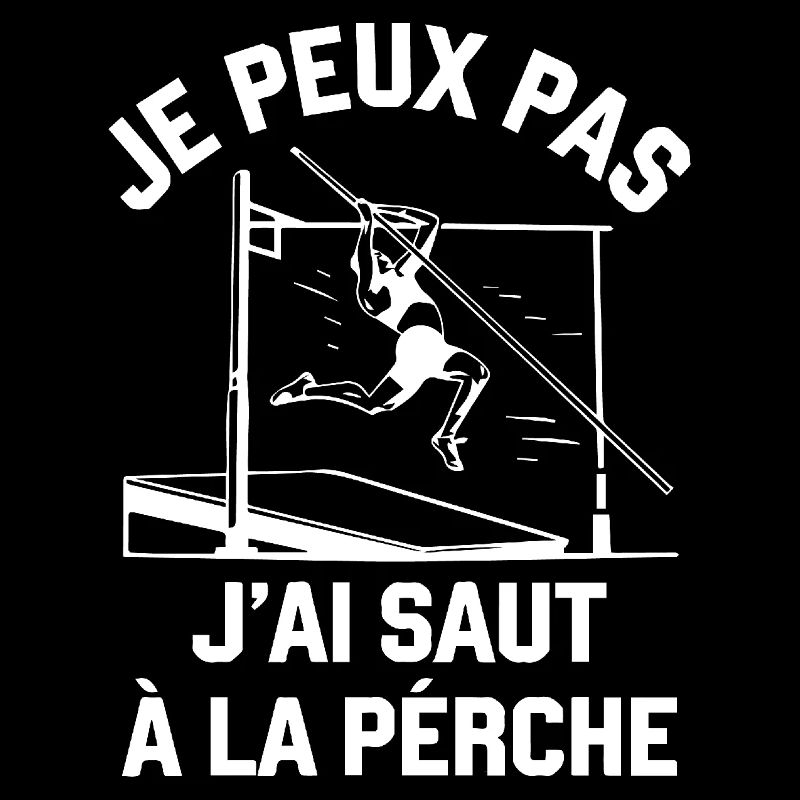 I Can't I Pole Vault Funny Pole Vault