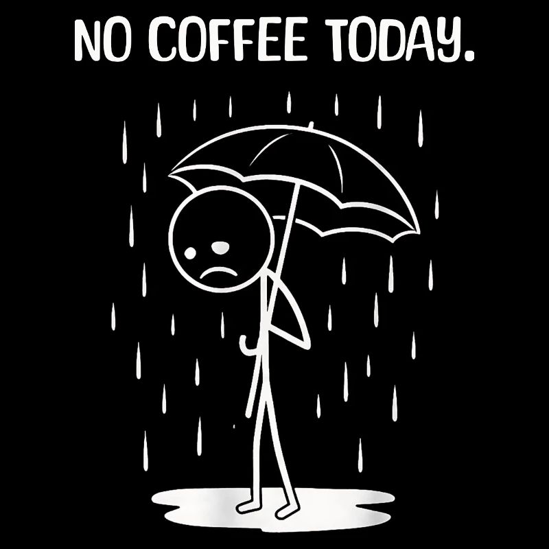 C’est drôle aujourd’hui malheureusement pas de COffee