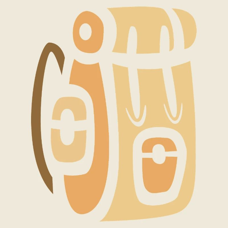 Camping Backpack Cartoon Design