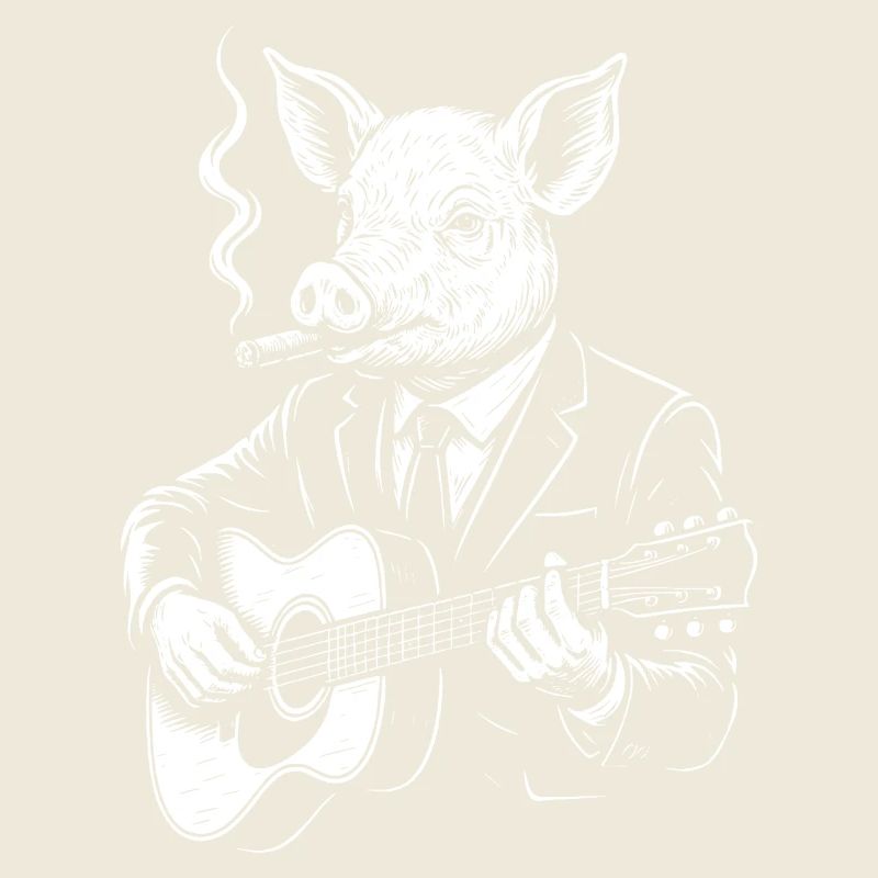 Guitariste Jazz Pig