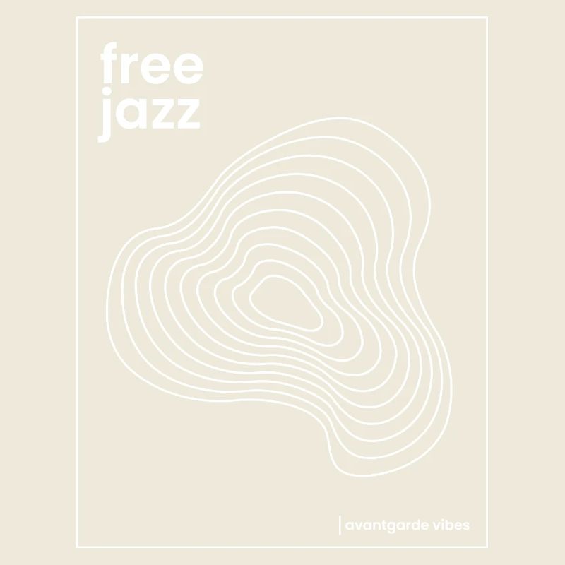 Design de l’affiche Free Jazz Echoes