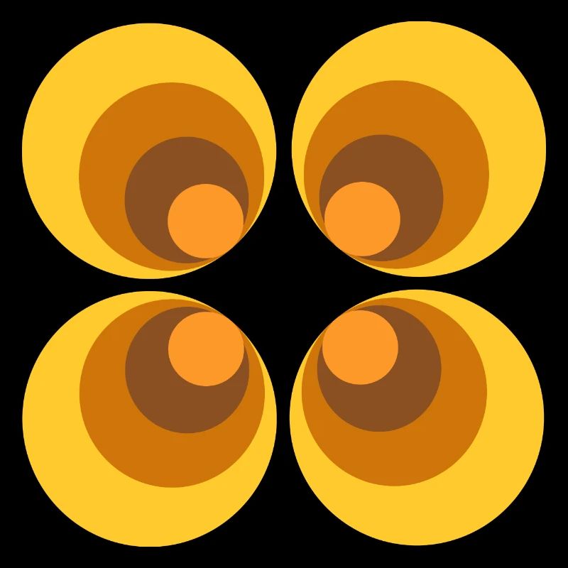 70s Flower Pattern Retro