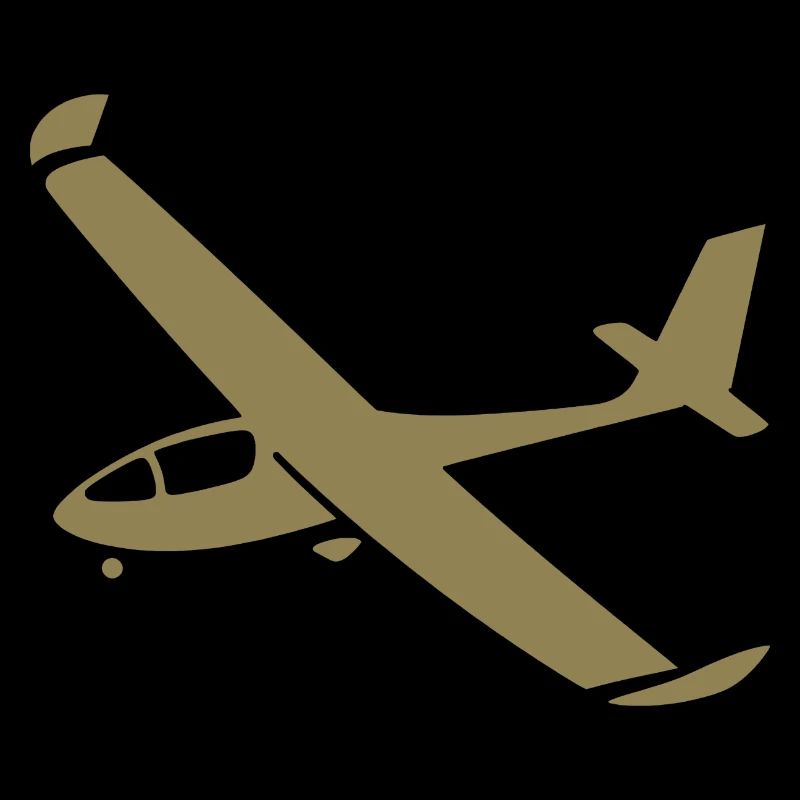 Minimalist Airplane Silhouettes - Elegant